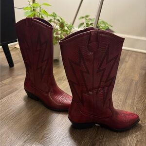 Stylish Red Ankle Boots for Women